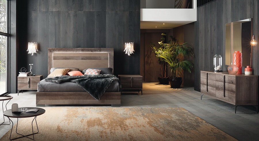 Спальня итальянской фабрики Alf group, коллекция Matera